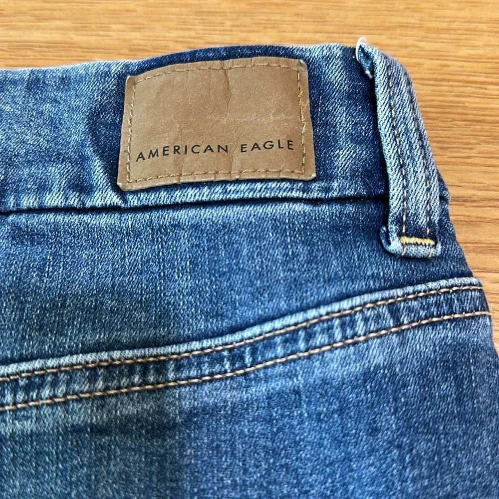 American Eagle Super Stretch Jean Mini Skirt - Picture 7 of 8